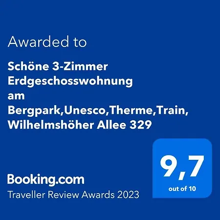 Schoene 3-zimmer Erdgeschosswohnung Am Bergpark,unesco,therme,train, Wilhelmshoeher Allee 329 Kassel